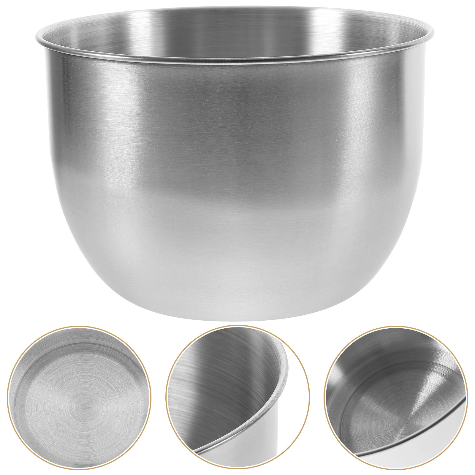 Kitchen Baking Bowls - Deep Stainless Steel Mixing Bowl Large