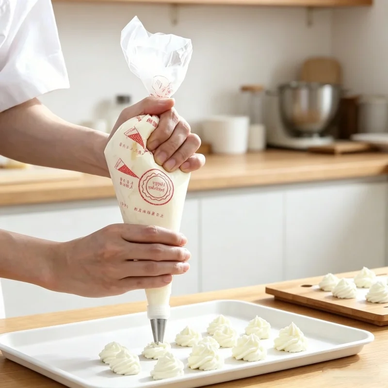 Kitchen Baking Decor - Disposable Icing Pastry Bags 100PCS Cake