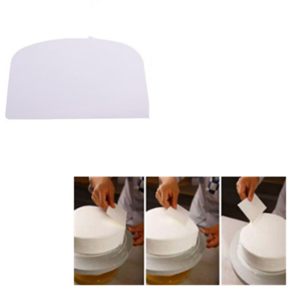 Fondant Smoother Set - 4Pcs Cake Scraper Set Plastic Icing