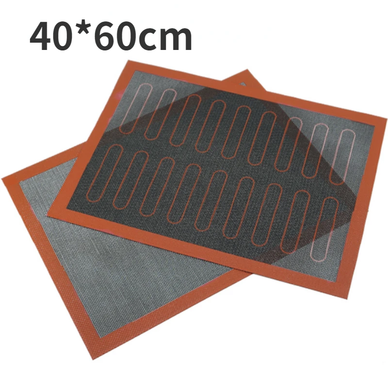 Super Kitchen Baking Mat - 40x60cm Silicone Double Sided Printing Baking