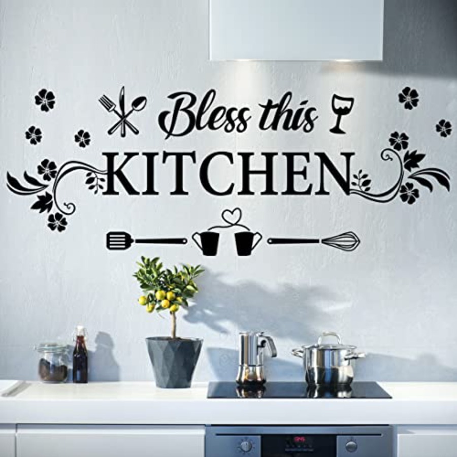 Kitchen Baking Decor - Kitchen Quotes Wall Decor Sticker -