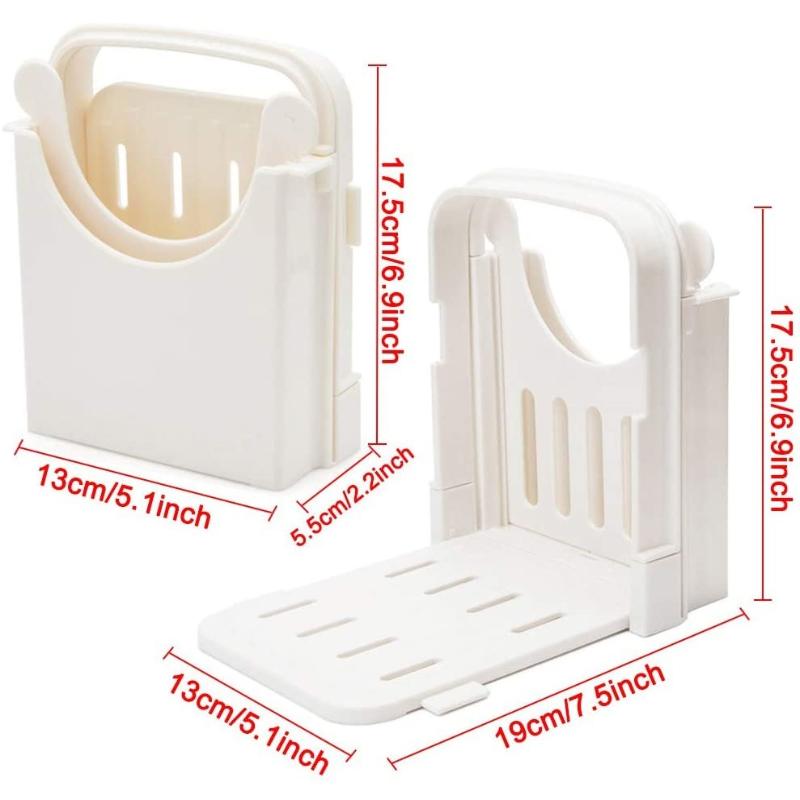 Kitchen Baking Torch - Plastic Bread Cutting Guide Tools For