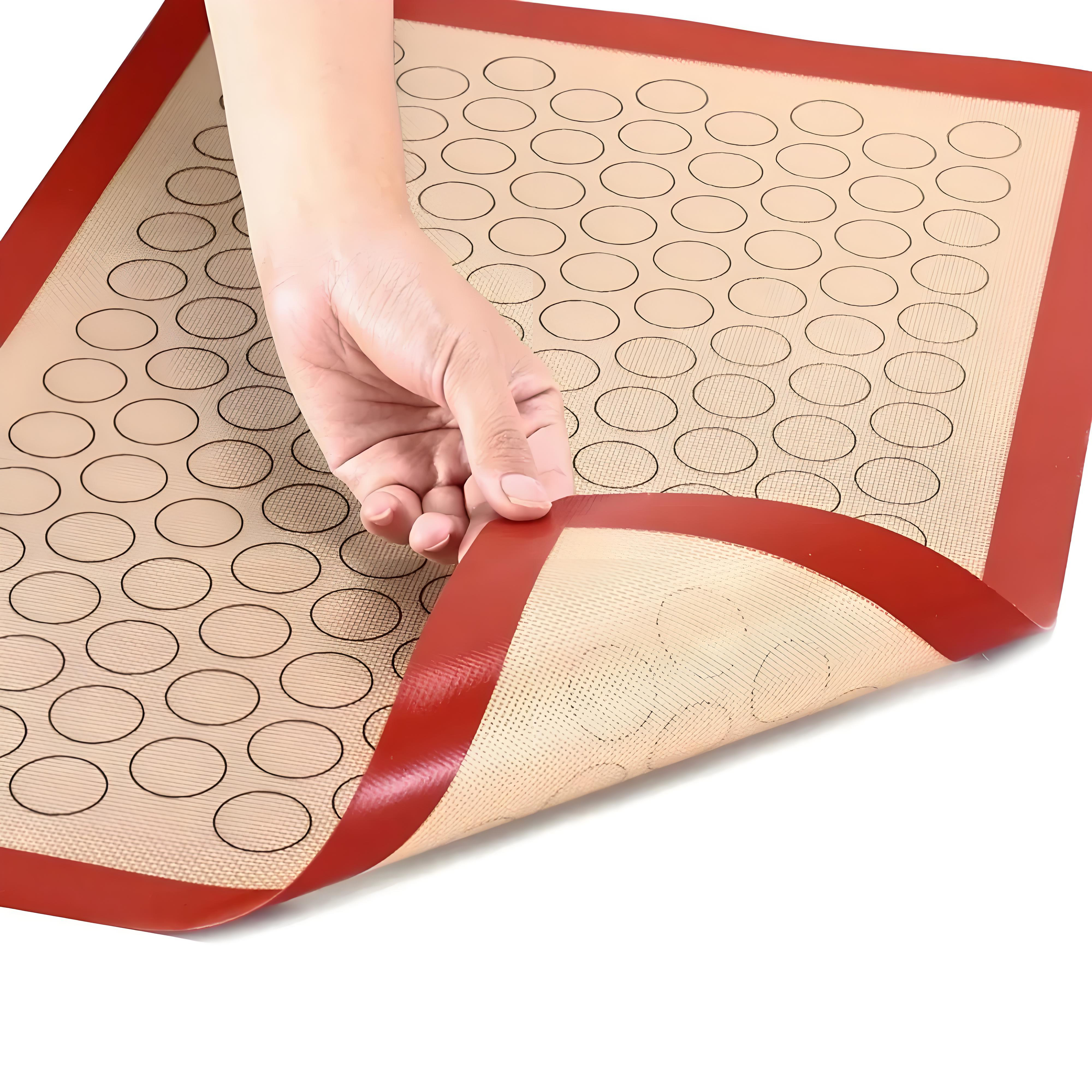 Super Kitchen Baking Mat - Macaron Silicone Baking Non Stick Mat
