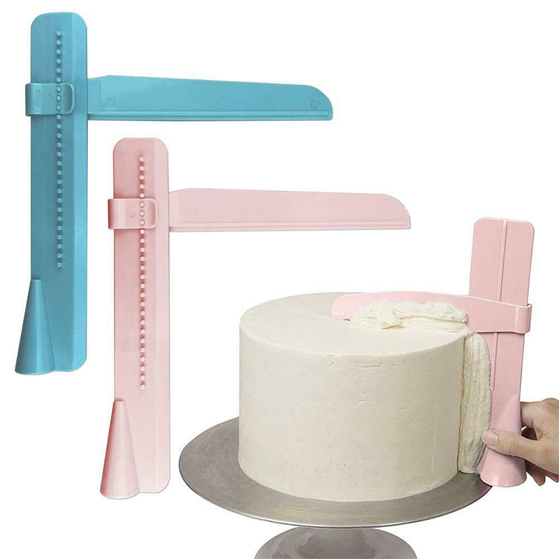 Fondant Smoother Set - Cake Scraper Adjustable Fondant Spatulas Cake
