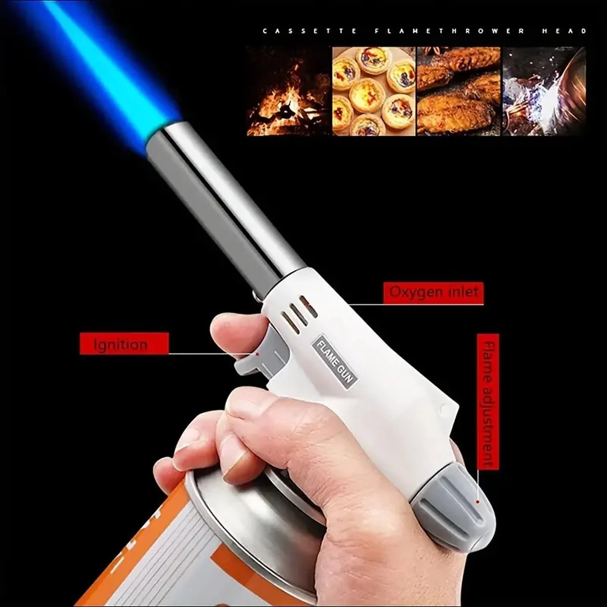Kitchen Baking Torch - Camping Baking Barbecue Gas Torch Welding