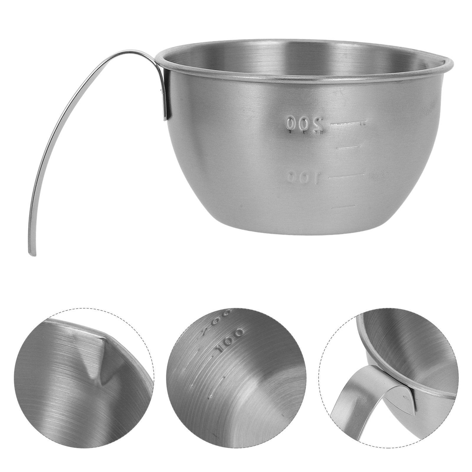 Kitchen Baking Bowls - 200Ml Stainless Steel Versatile Kitchen Mixing