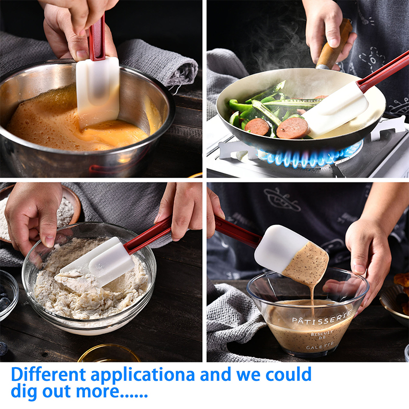 1/2Pcs Silicone Butter Scraper - مراجعة Kitchen Baking Torch وسعره
