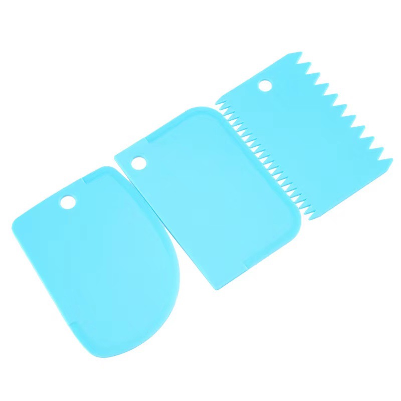 3PCS/Lot Cream Scraper Smoothe - مراجعة Fondant Smoother Set وسعره