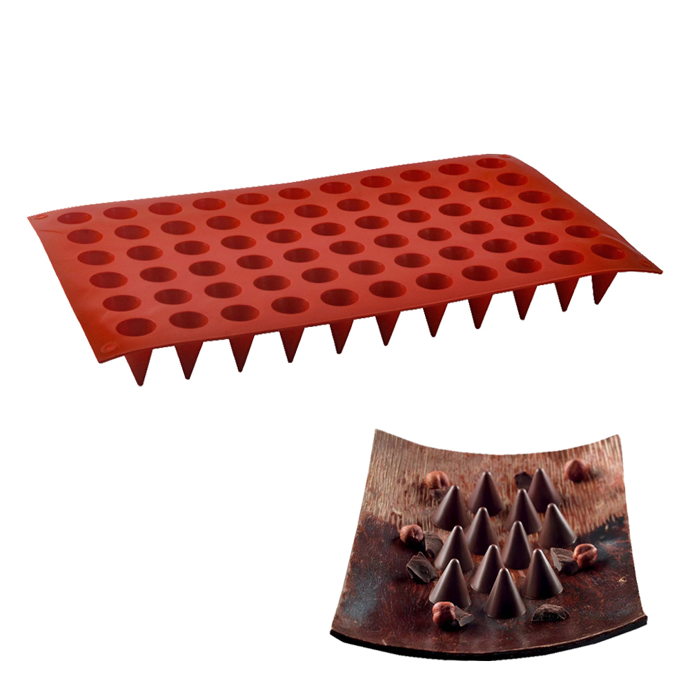 66-Cells Cone Chocolate Baking - مراجعة Kitchen Baking Decor وسعره