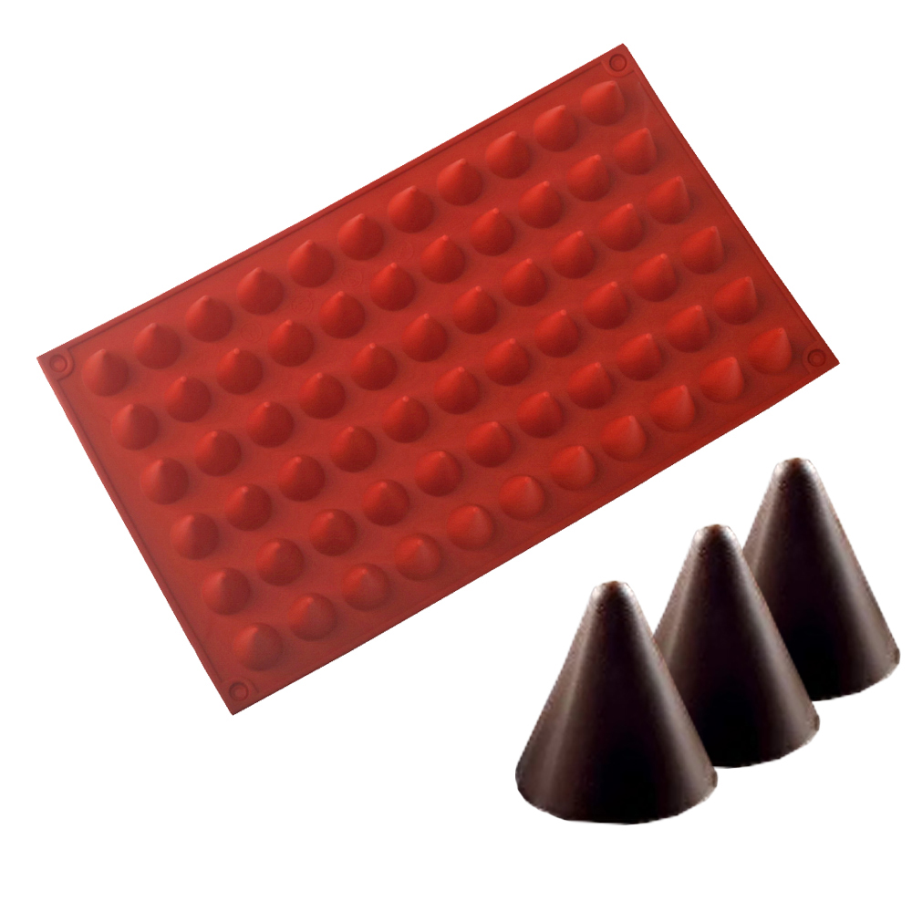 66-Cells Cone Chocolate Baking - مراجعة Kitchen Baking Decor وسعره