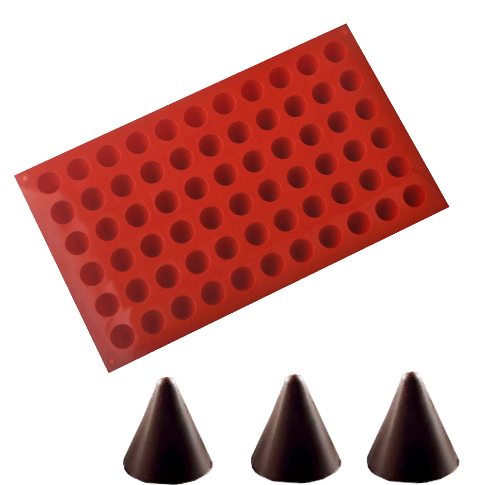66-Cells Cone Chocolate Baking - مراجعة Kitchen Baking Decor وسعره