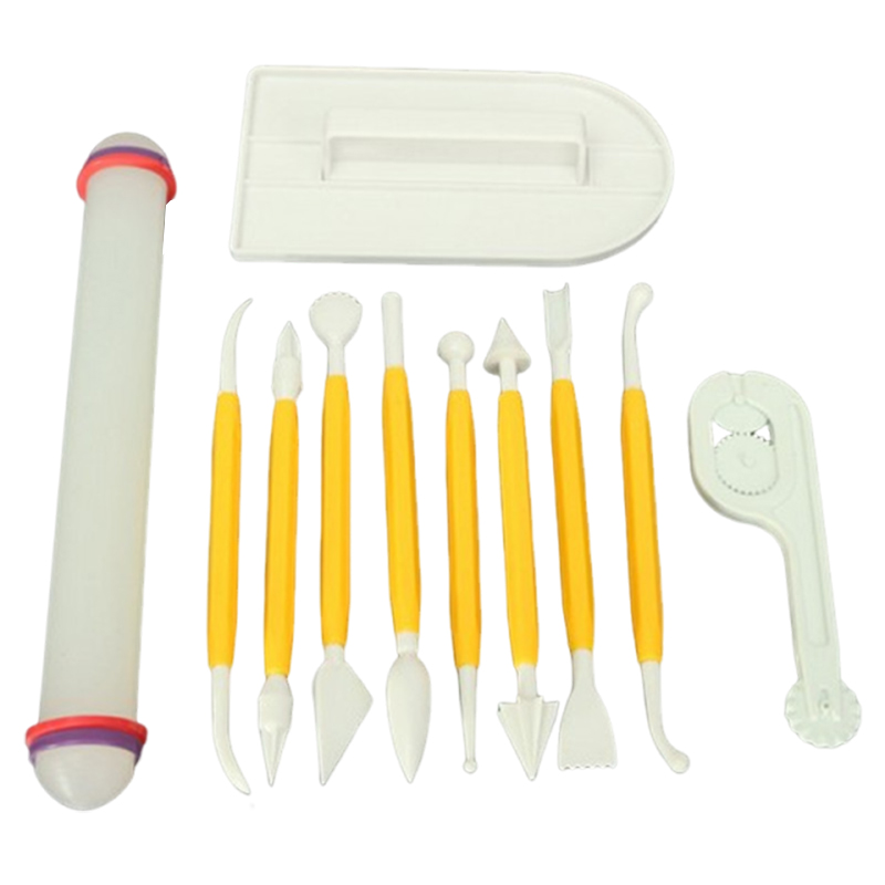 11pcs/set Baking Tools Cake Ho - مراجعة Fondant Smoother Set وسعره