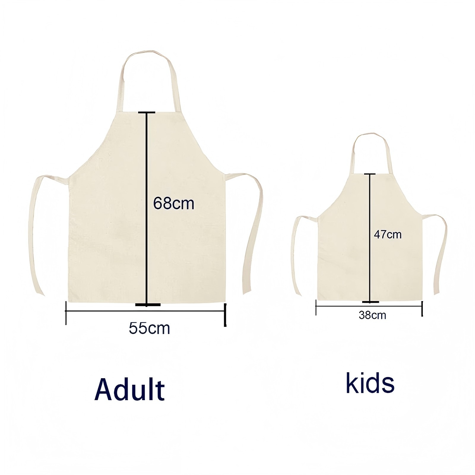 1pc Cute Cartoon Donut Apron F - مراجعة Kitchen Baking Area Ideas وسعره
