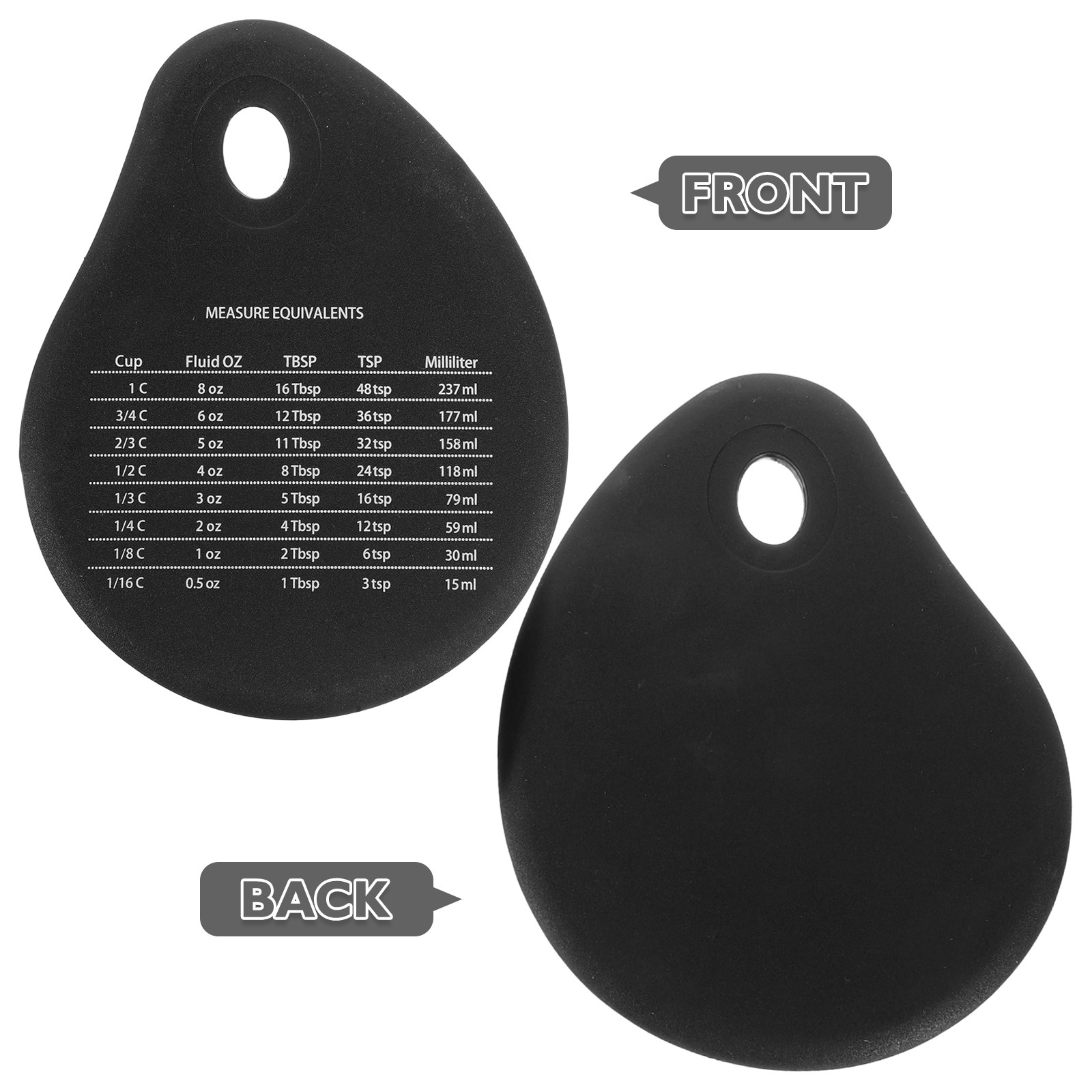 4Pcs Baking Tools Set Silicone - مراجعة Kitchen Baking Conversion Chart وسعره
