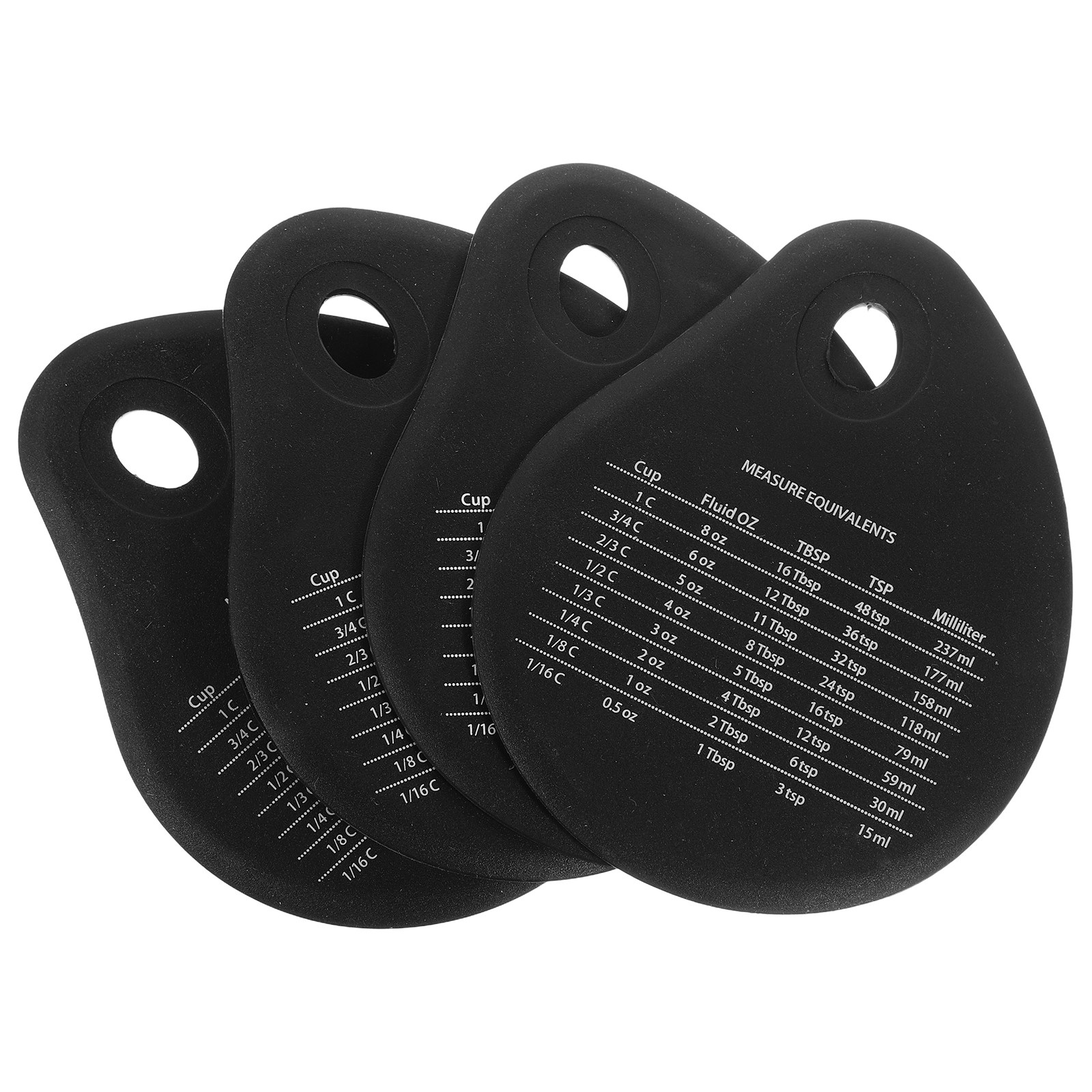 4Pcs Baking Tools Set Silicone - مراجعة Kitchen Baking Conversion Chart وسعره