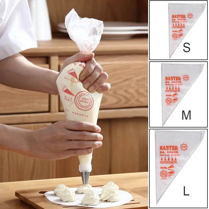 Disposable Icing Pastry Bags 1 - مراجعة Kitchen Baking Decor وسعره
