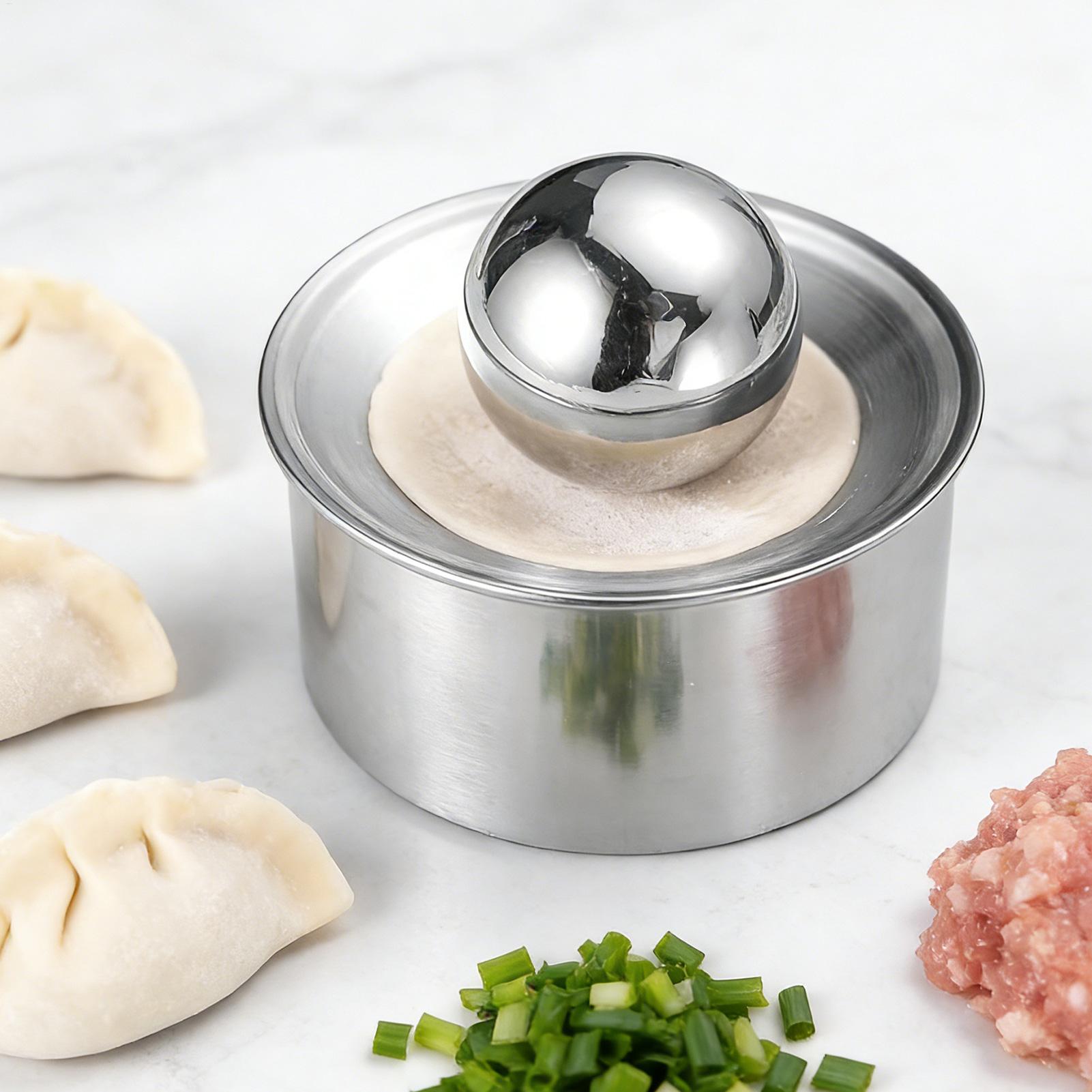 Manual Dumpling Wrapper Press  - مراجعة Kitchen Baking Machine وسعره