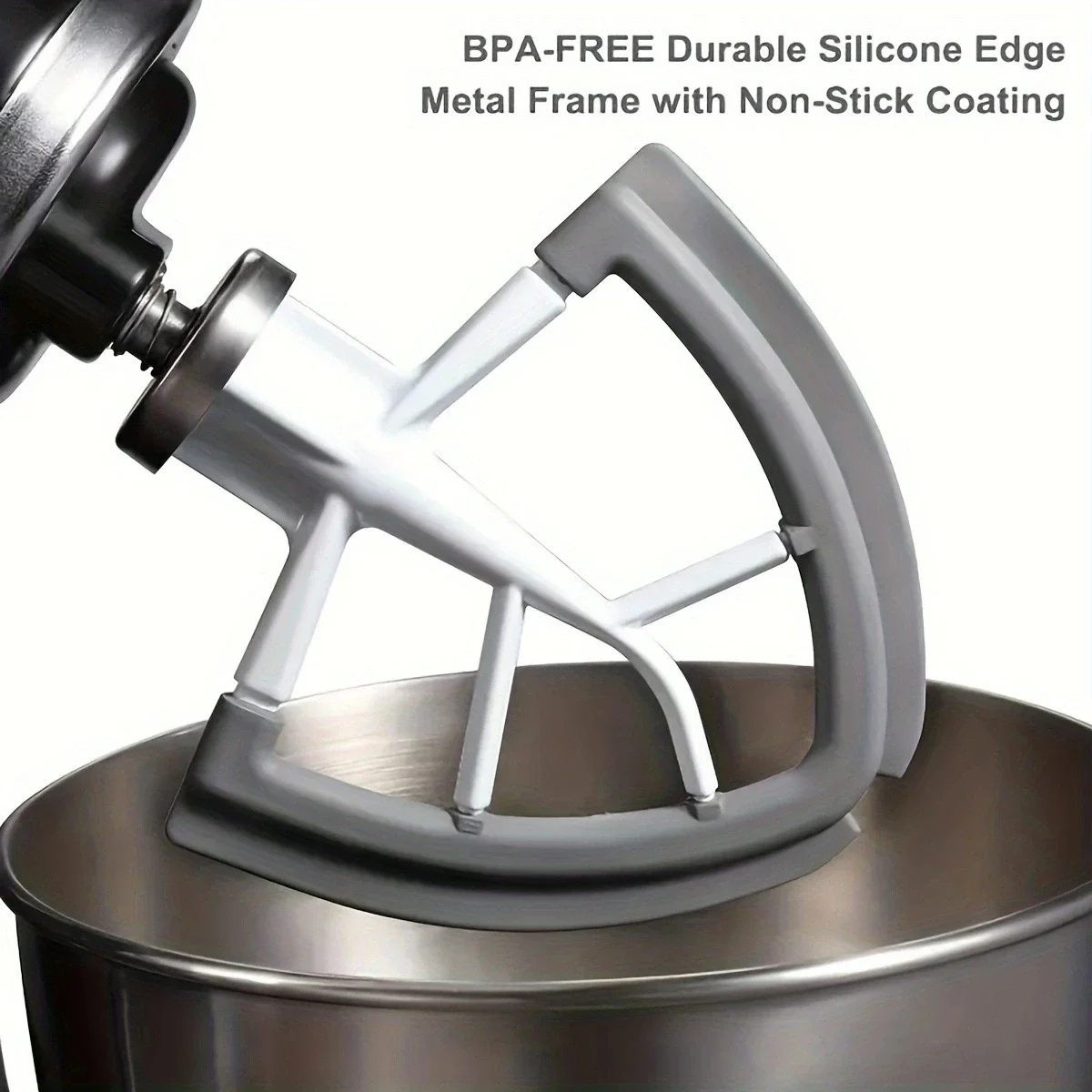 4.5-5 inch silicone accessorie - مراجعة Kitchen Aid Baking Mixer وسعره