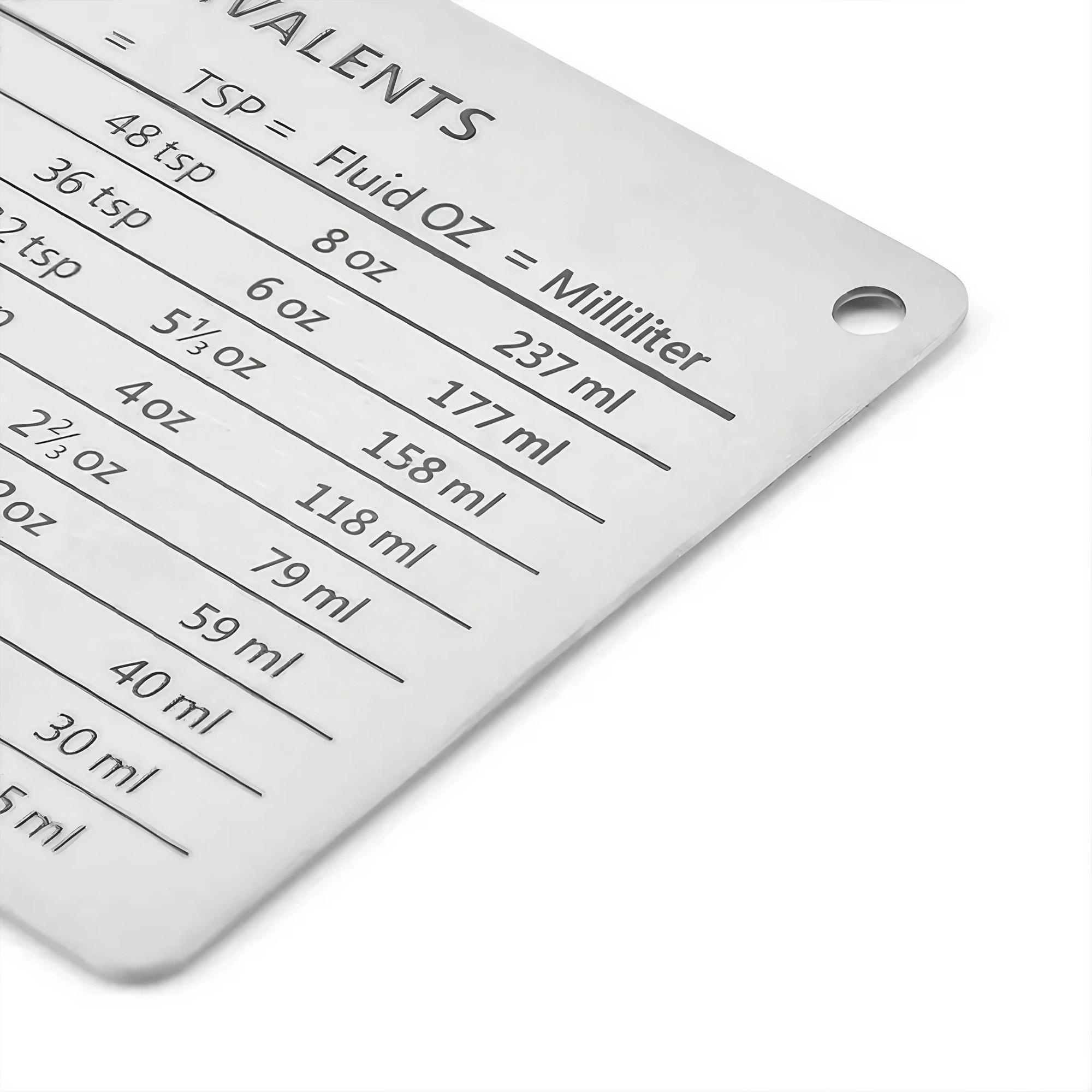 Stainless Steel Kitchen Scale  - مراجعة Kitchen Baking Conversion Chart وسعره