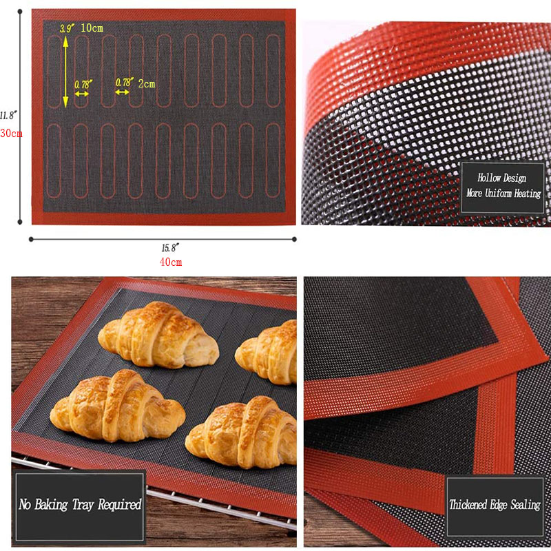 Perforated Silicone Baking Mat - مراجعة Super Kitchen Baking Mat وسعره