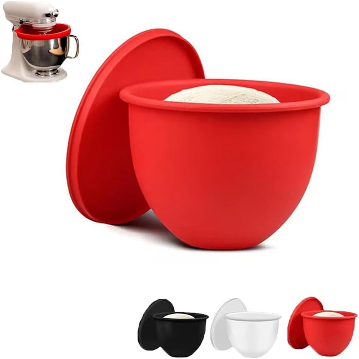 (A25M) 3pcs Silicone Liners fo - مراجعة Kitchen Aid Baking Mixer وسعره