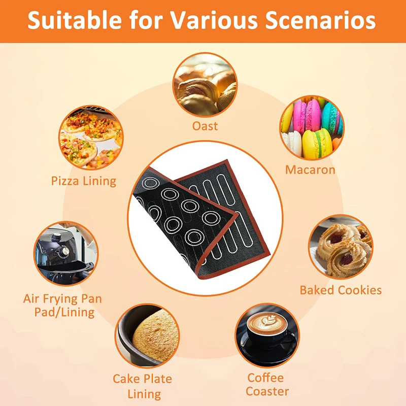 Perforated Silicone Baking Mat - مراجعة Super Kitchen Baking Mat وسعره
