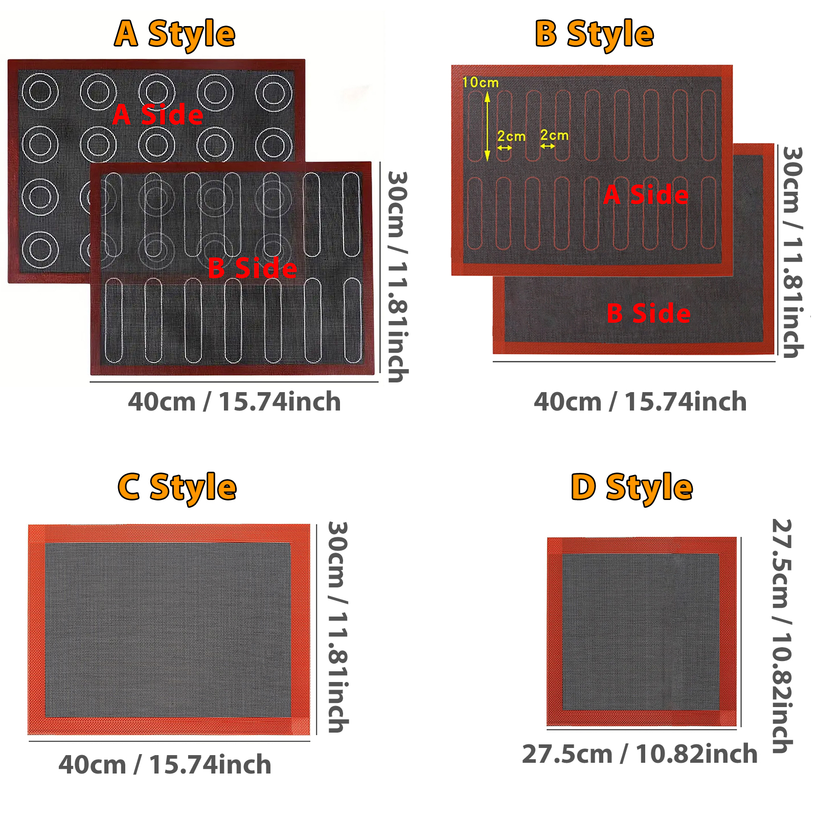 1PC Perforated Silicone Baking - مراجعة Super Kitchen Baking Mat وسعره