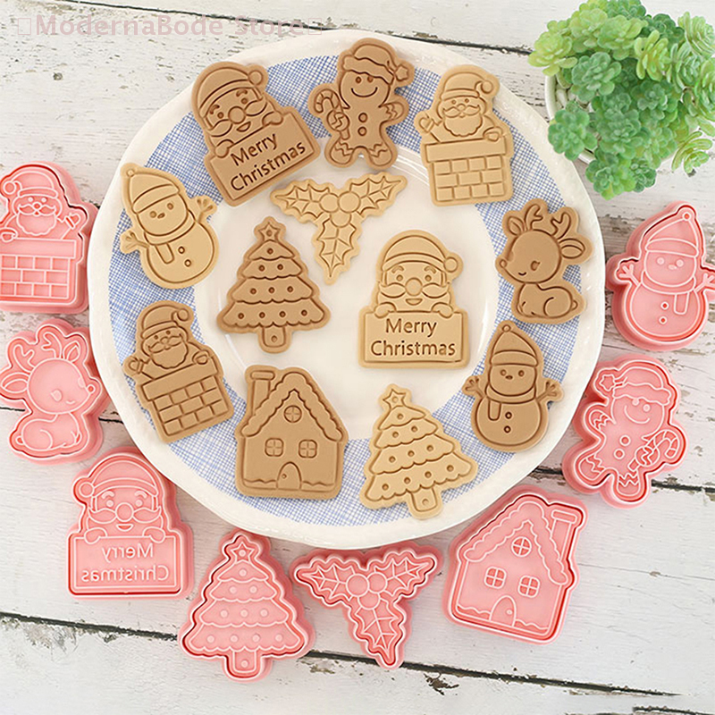 【M】3D Christmas Cookie Cutter  - مراجعة Kitchen Baking Decor وسعره
