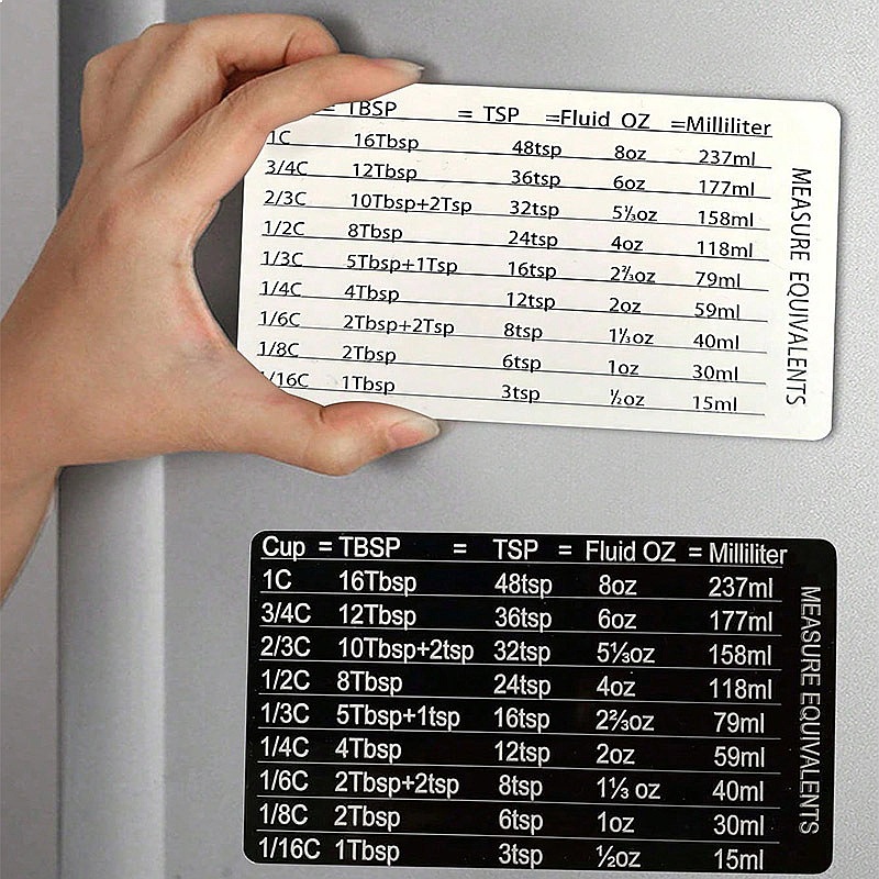 Kitchen Baking Magnetic Measur - مراجعة Kitchen Baking Conversion Chart وسعره