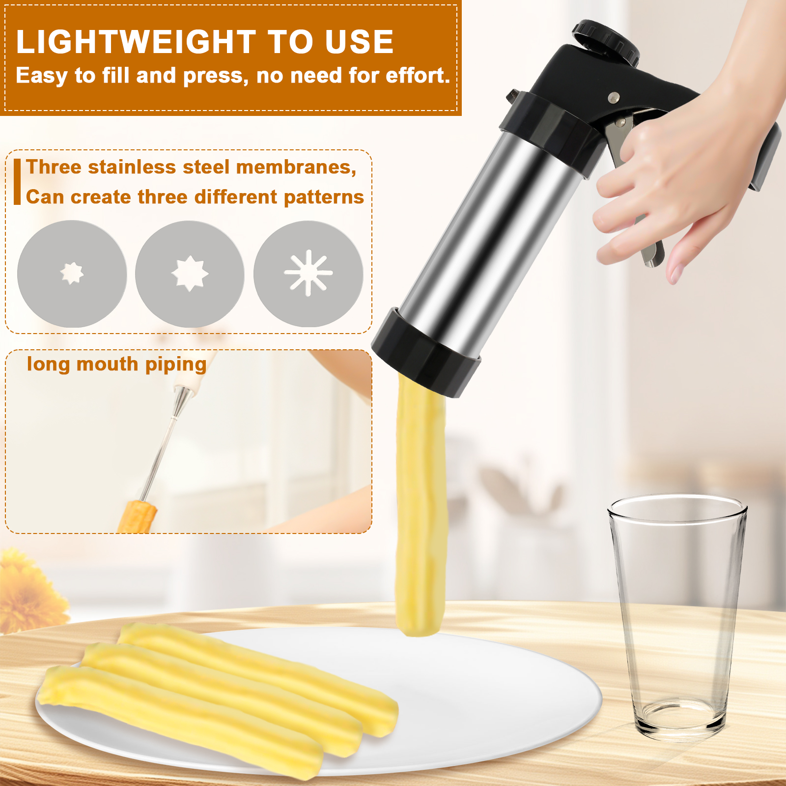 Churrera Churro Maker Machine  - مراجعة Kitchen Baking Machine وسعره