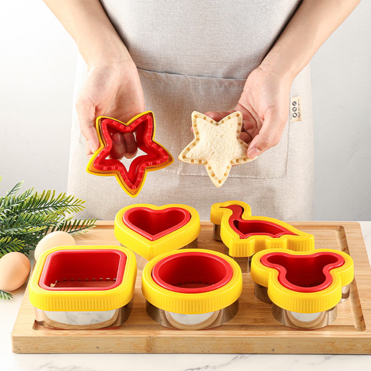 Sandwich cutting and sealing m - مراجعة Kitchen Baking Machine وسعره