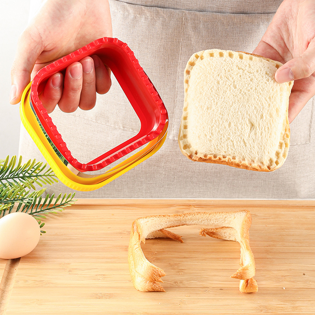 Sandwich cutting and sealing m - مراجعة Kitchen Baking Machine وسعره