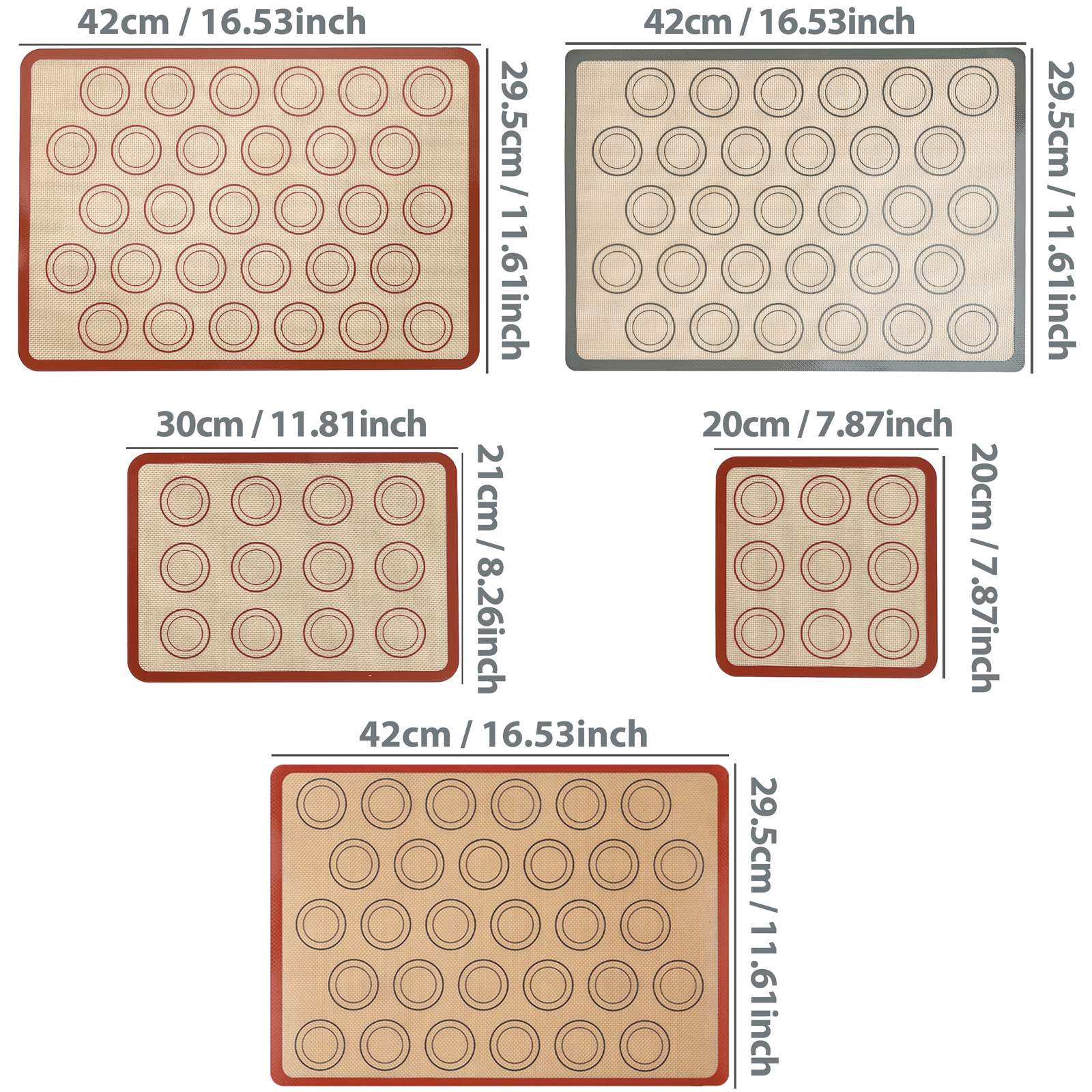 1PC Silicone Baking Mat for Ov - مراجعة Super Kitchen Baking Mat وسعره