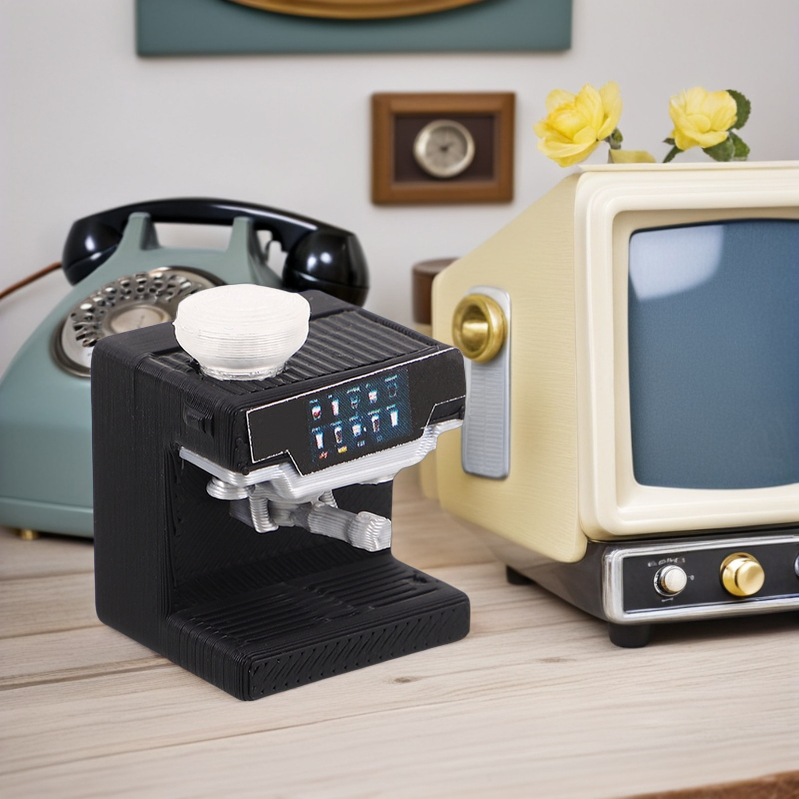 Miniature Coffee Machine for D - مراجعة Kitchen Baking Machine وسعره