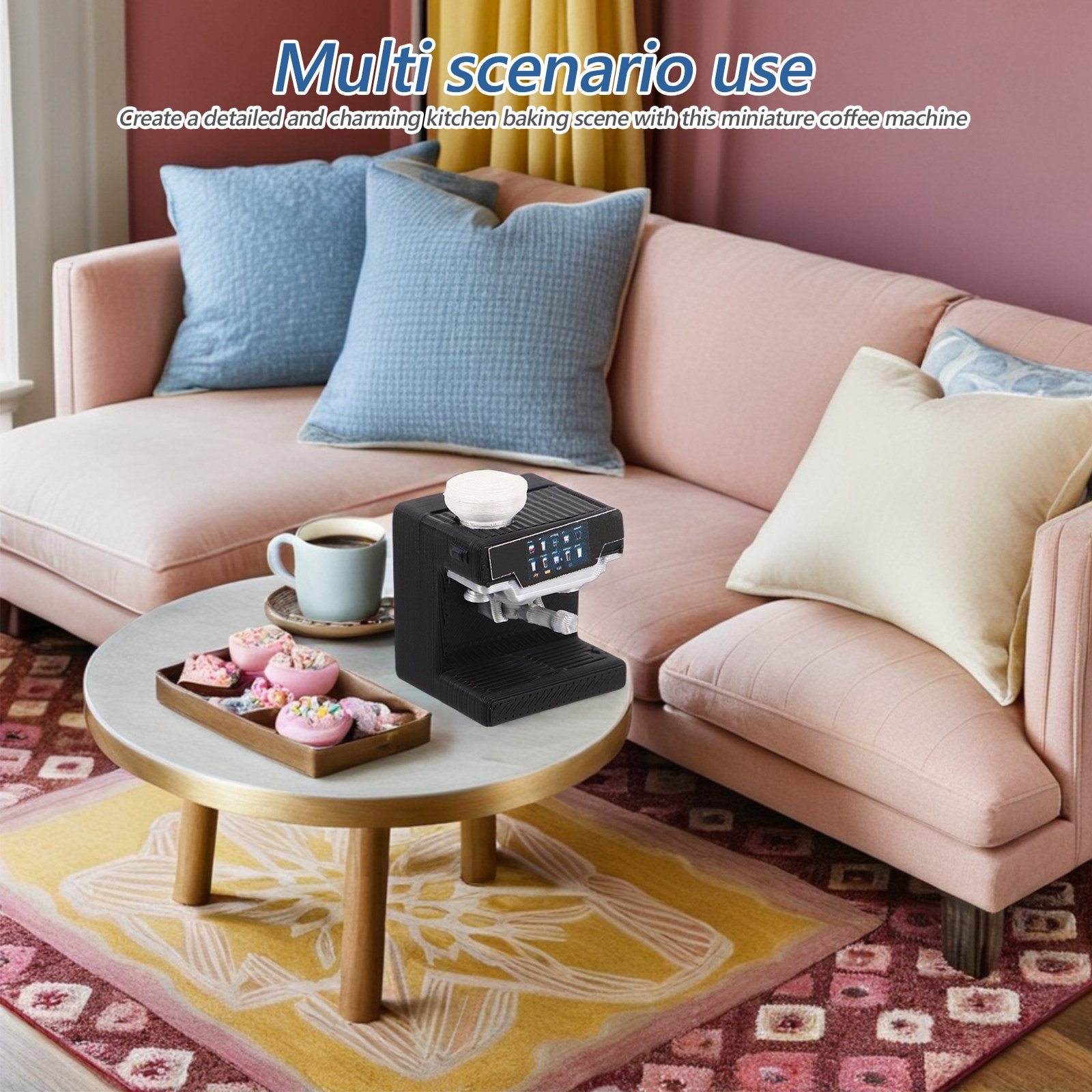 Miniature Coffee Machine for D - مراجعة Kitchen Baking Machine وسعره