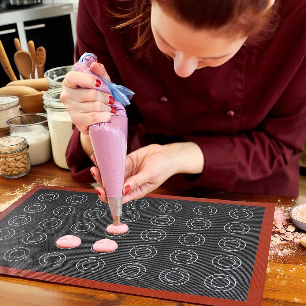 Micro-perforated Silicone Baki - مراجعة Super Kitchen Baking Mat وسعره