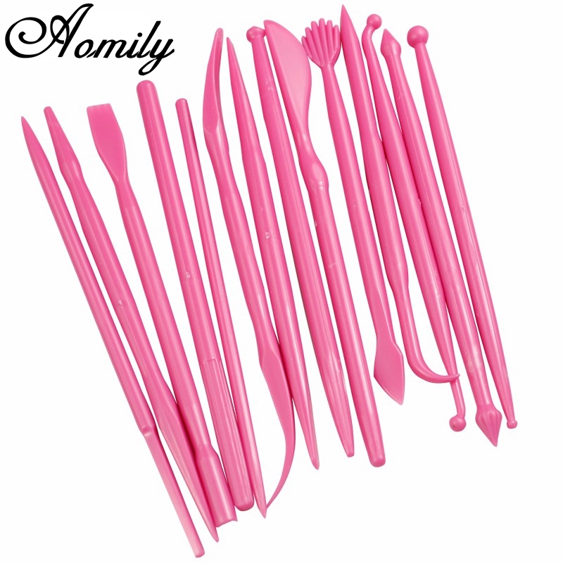 Aomily 14pcs/Set Sculpture Sug - مراجعة Fondant Smoother Set وسعره