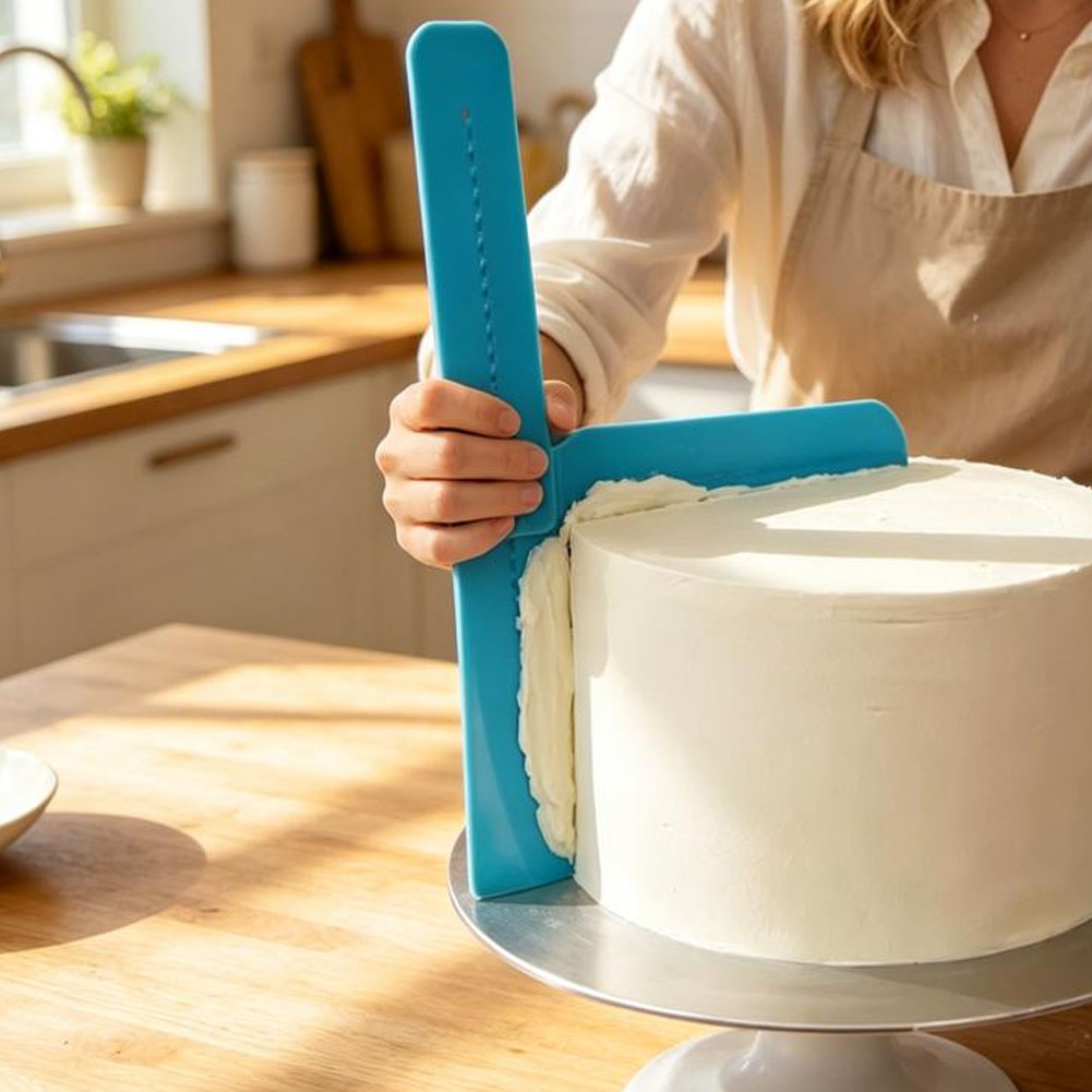 Cream Cake Smoother with Adjus - مراجعة Fondant Smoother Set وسعره