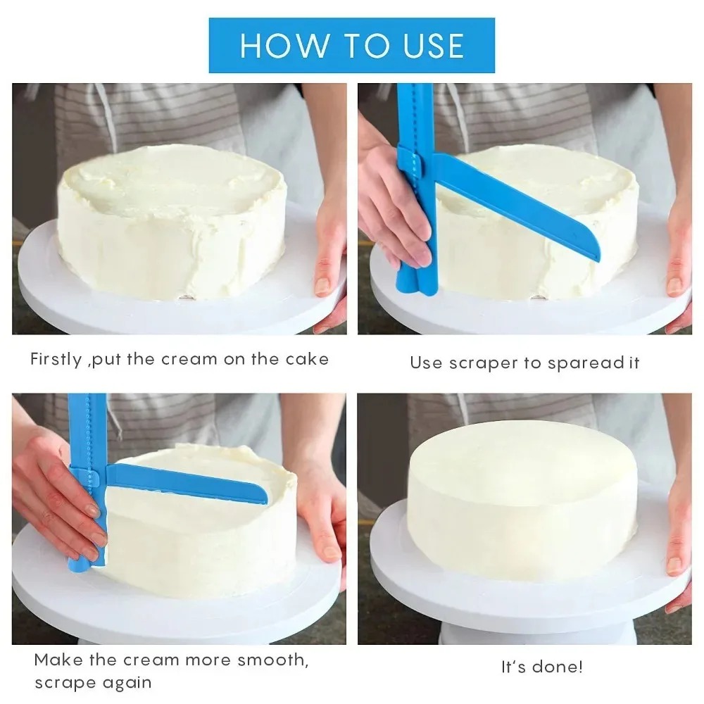 Spatula Pastry Rush Baking Too - مراجعة Fondant Smoother Set وسعره