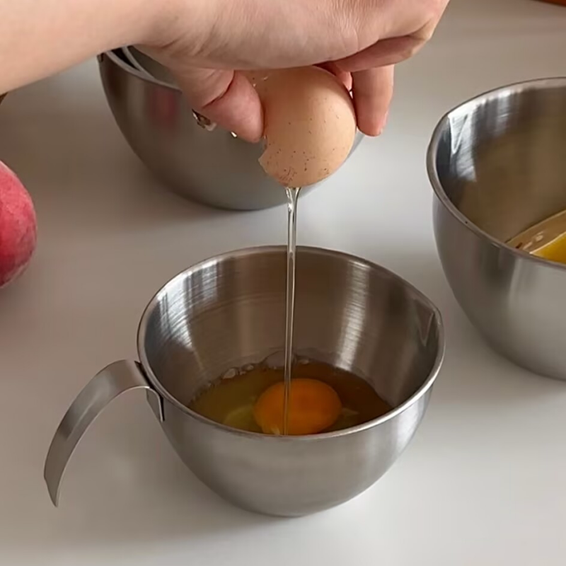 Stainless Steel Measuring Mixi - مراجعة Kitchen Baking Bowls وسعره