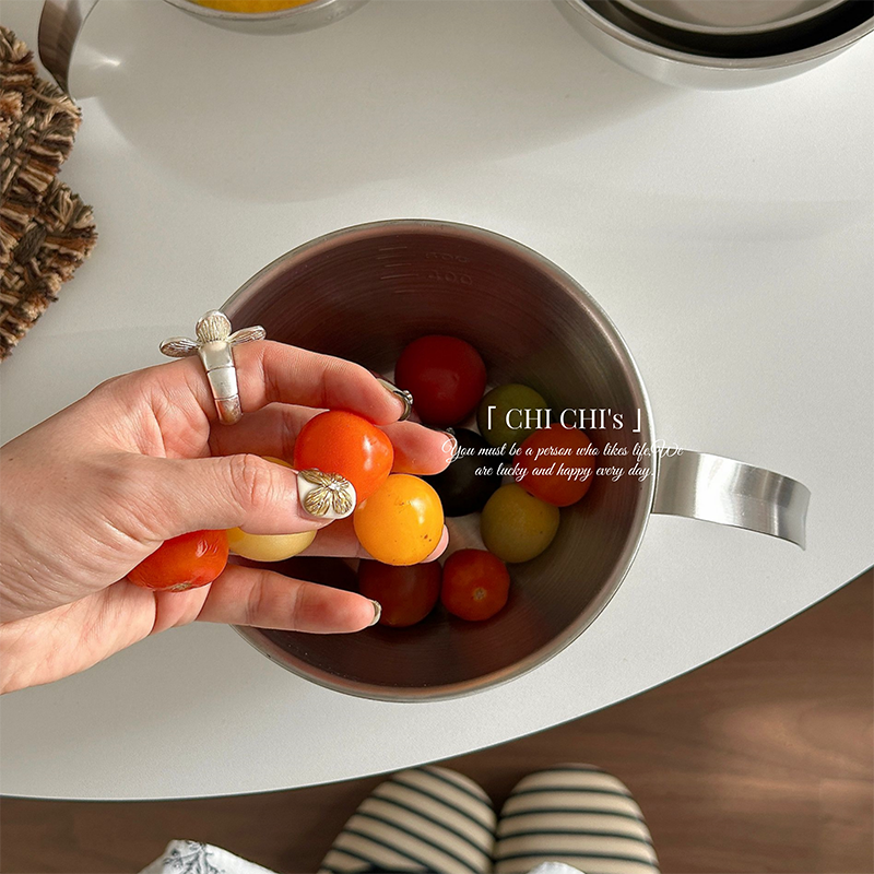 Stainless Steel Measuring Mixi - مراجعة Kitchen Baking Bowls وسعره