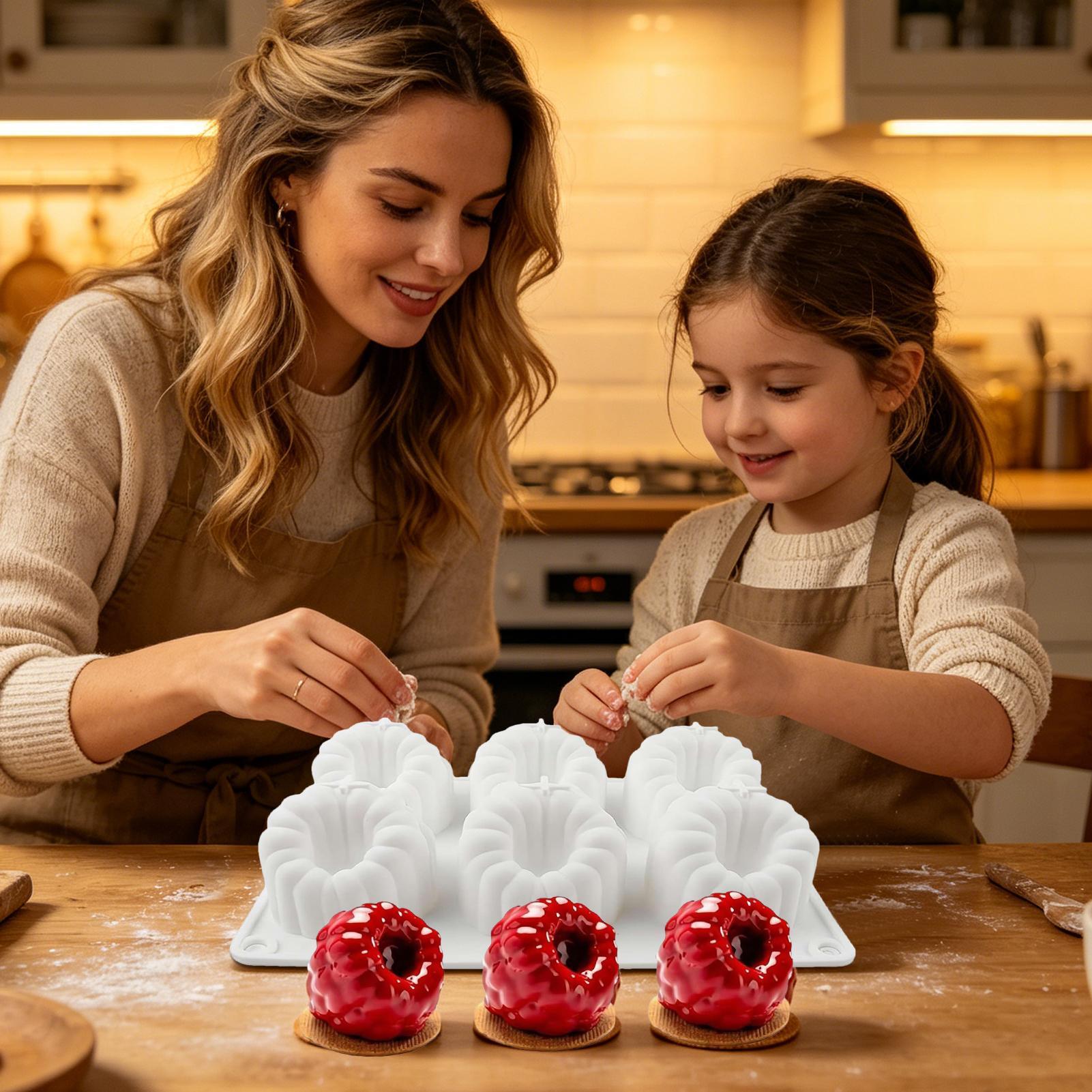 Raspberry Mold 3D Raspberry Sh - مراجعة Kitchen Baking Decor وسعره