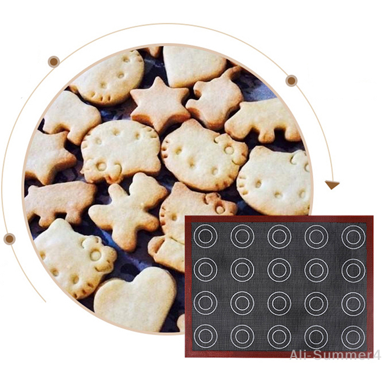 Perforated Silicone Baking Mat - مراجعة Super Kitchen Baking Mat وسعره