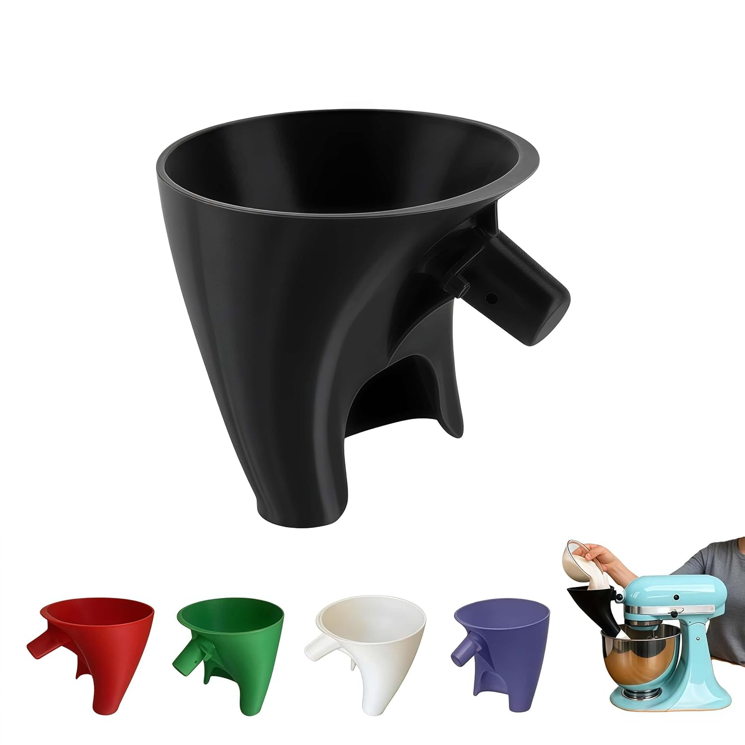 Flour Funne Mixer for Kitchen  - مراجعة Kitchen Aid Baking Mixer وسعره