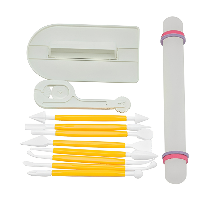 11pcs/set Baking Tools Cake Sc - مراجعة Fondant Smoother Set وسعره