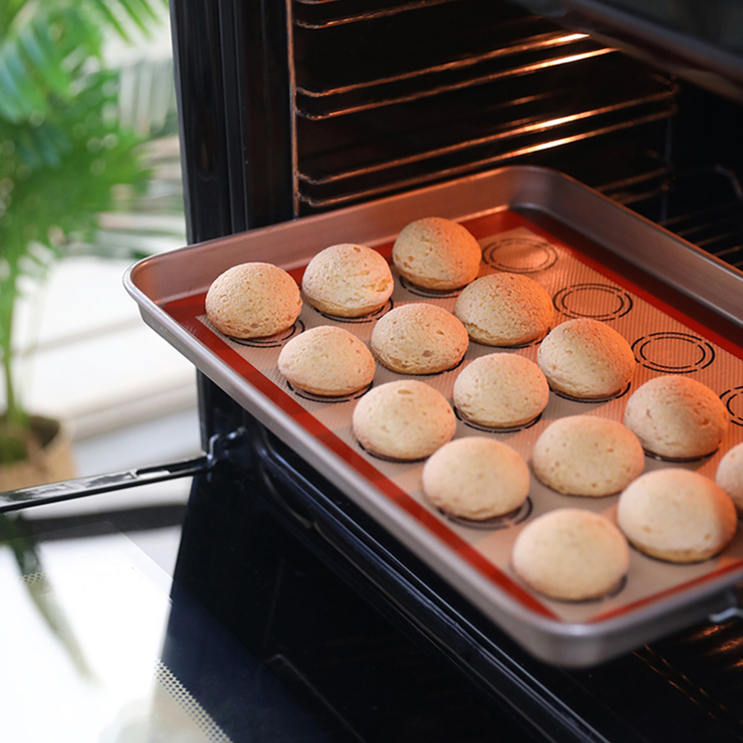 1PC Silicone Baking Mat for Ma - مراجعة Super Kitchen Baking Mat وسعره