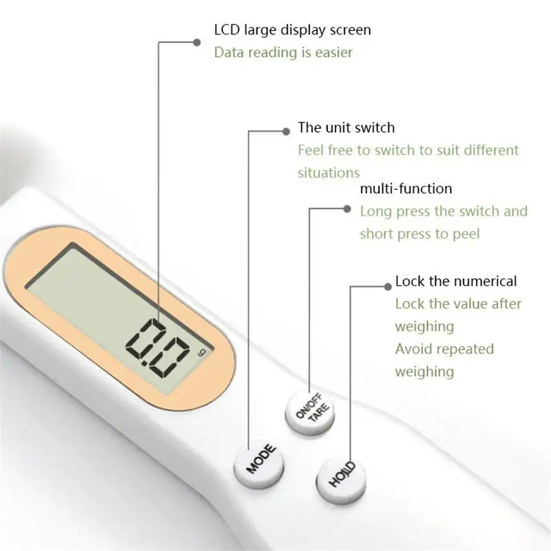 LCD Digital Measurement Adjust - مراجعة Baking Powder Kitchen وسعره