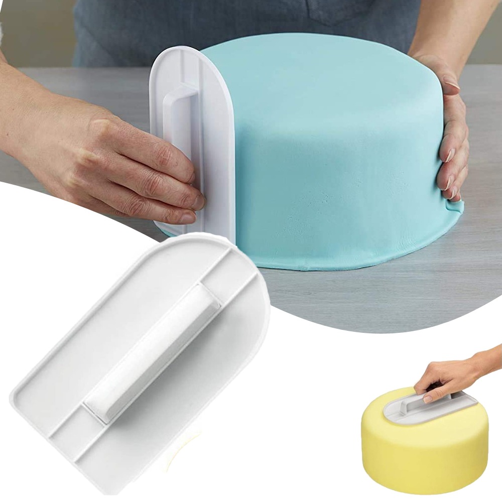 Plastic Cake Smoother DIY Fond - مراجعة Fondant Smoother Set وسعره