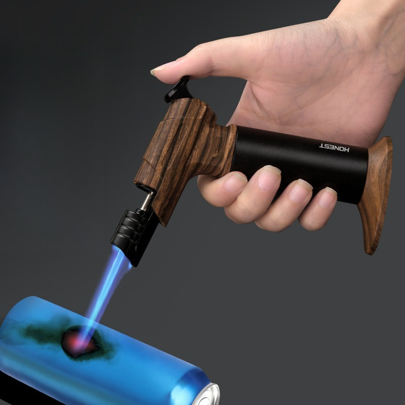 Windproof Jet Flame Butane Gas - مراجعة Kitchen Baking Torch وسعره