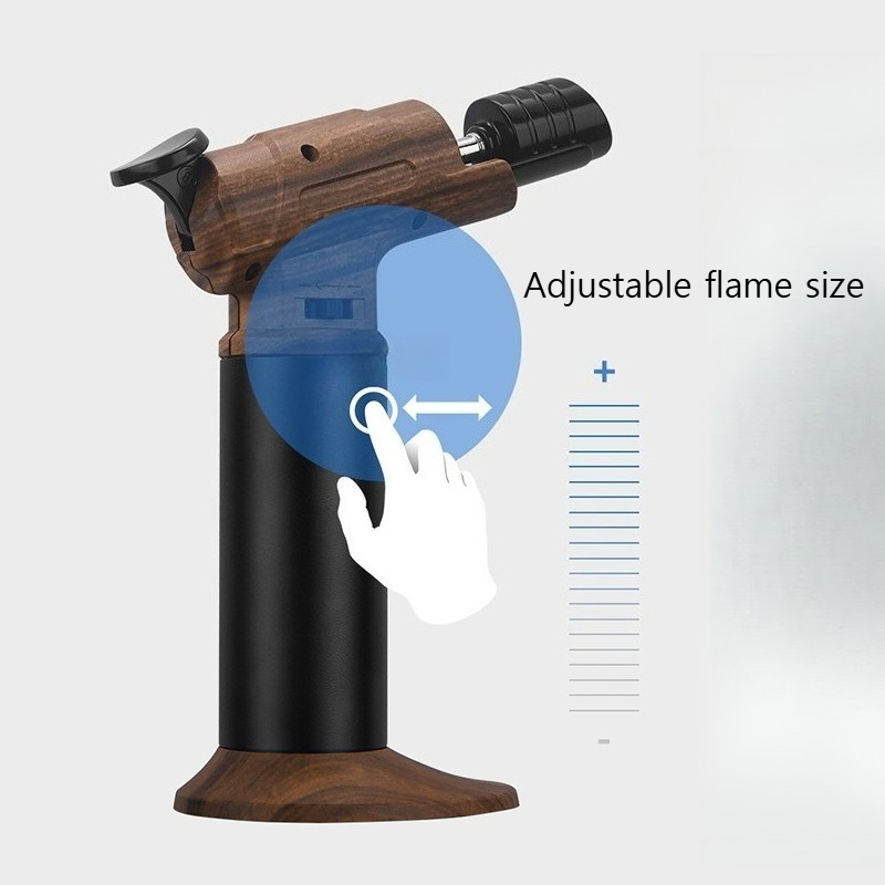 Windproof Jet Flame Butane Gas - مراجعة Kitchen Baking Torch وسعره
